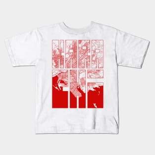 Karachi, Pakistan City Map Typography - Oriental Kids T-Shirt